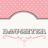Vintage Charm for Daughter - Greeting
