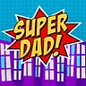 Superhero Dad - Greeting