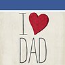 I Heart Dad - Facebook Cover
