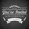 Birthday Guy - Invite