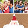 Holly Jolly Santa Collage - Collage