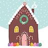 Gingerbread House - Greeting