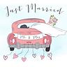 Just Married Wishes - Greeting